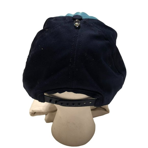 VTG CUB SCOUTS OF AMERICA HAT CAP SNAPBACK ADJUSTABLE MADE IN USA NAVY BLUE BOYS - Picture 3 of 4